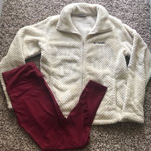 Fuzzy Columbia Jacket